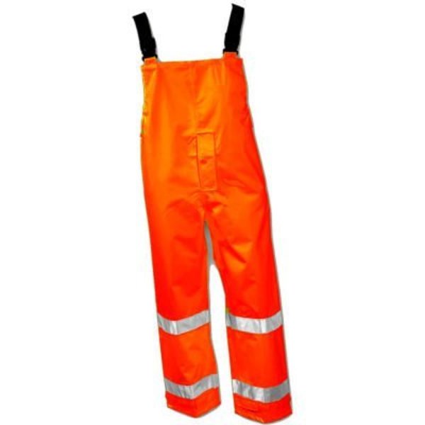 Tingley Rubber Tingley® O24129 Icon„¢ Snap Fly Front Overall, Fluorescent Orange, 2XL O24129.2X